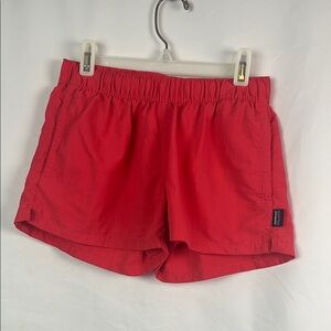 Patagonia Reddish pink Athletic Lightweight pocketed shorts XS